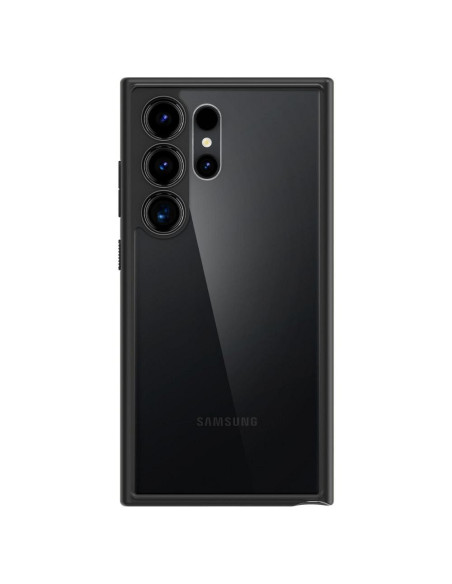 Coque SPIGEN Ultra Hybride pour SAMSUNG S24 ULTRA mat noir