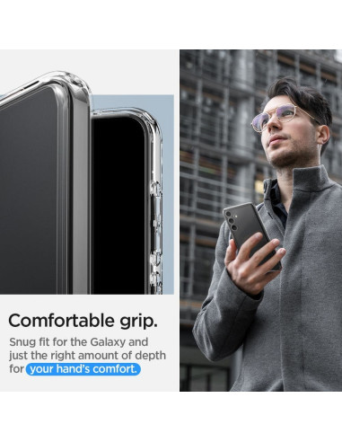 Coque SPIGEN Ultra Hybride pour SAMSUNG S24 ULTRA mat noir