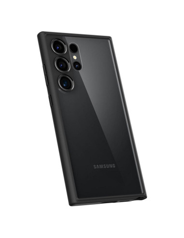 Coque SPIGEN Ultra Hybride pour SAMSUNG S24 ULTRA mat noir