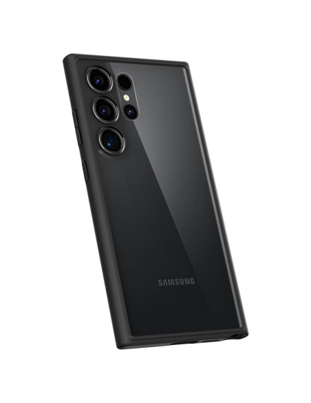 Coque SPIGEN Ultra Hybride pour SAMSUNG S24 ULTRA mat noir