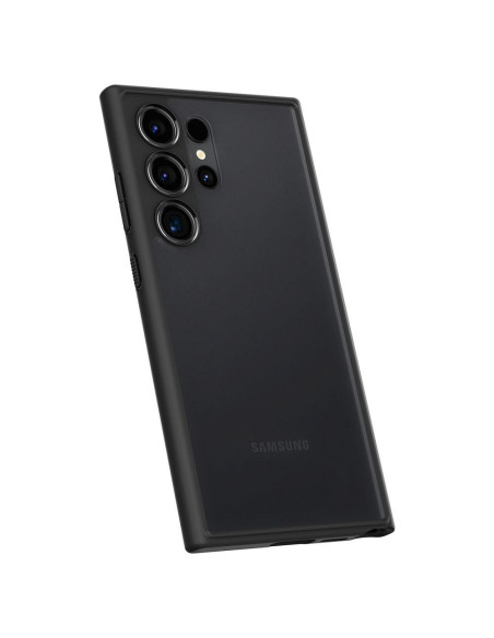 Coque SPIGEN Ultra Hybride pour SAMSUNG S24 ULTRA noir givré