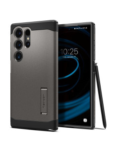 Coque SPIGEN Tough Armor pour SAMSUNG S24 ULTRA gunmetal