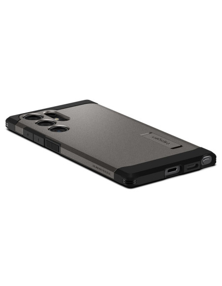 Coque SPIGEN Tough Armor pour SAMSUNG S24 ULTRA gunmetal