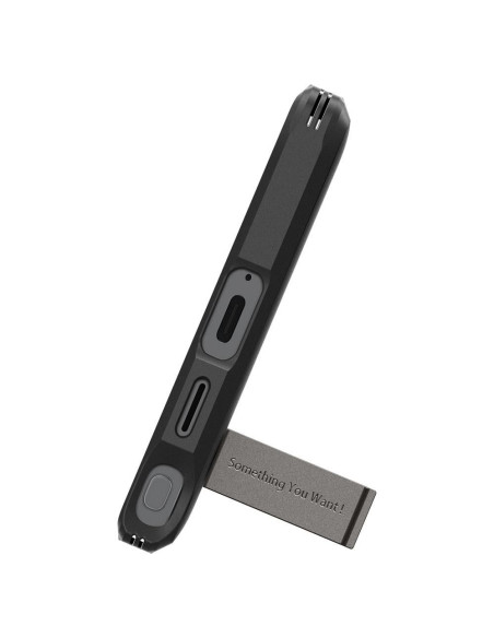 Coque SPIGEN Tough Armor pour SAMSUNG S24 ULTRA gunmetal