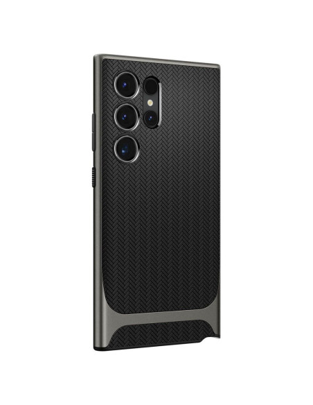 SPIGEN Neo Hybrid Coque pour SAMSUNG S24 ULTRA gunmetal