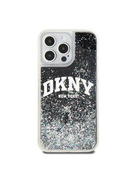 Coque DKNY pour IPHONE 13 Pro Max DKHCP13XLBNAEK (DKNY HC Liquid Glitters W/Arch Logo) noir