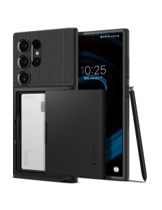 SPIGEN Slim Armor Cs Coque pour SAMSUNG S24 ULTRA noir