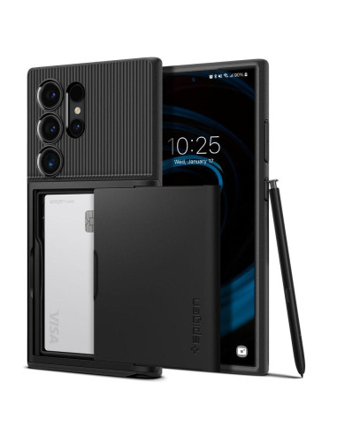 SPIGEN Slim Armor Cs Coque pour SAMSUNG S24 ULTRA noir