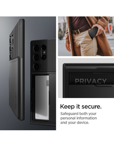 SPIGEN Slim Armor Cs Coque pour SAMSUNG S24 ULTRA noir