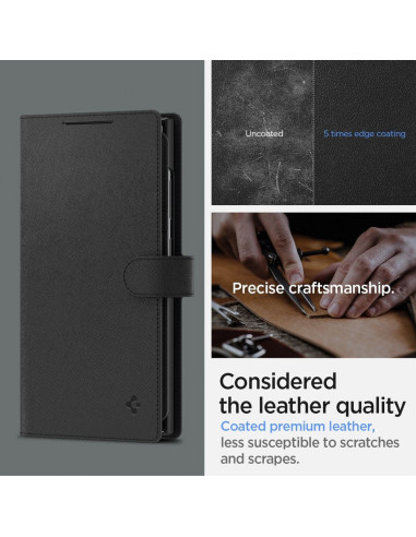 SPIGEN Étui pour SAMSUNG S24 Ultra noir