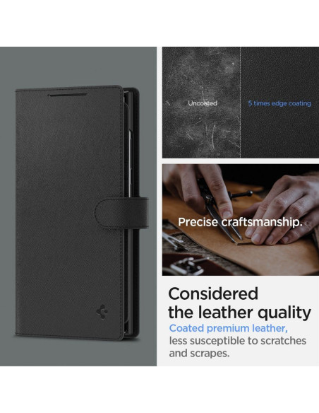 SPIGEN Étui pour SAMSUNG S24 Ultra noir