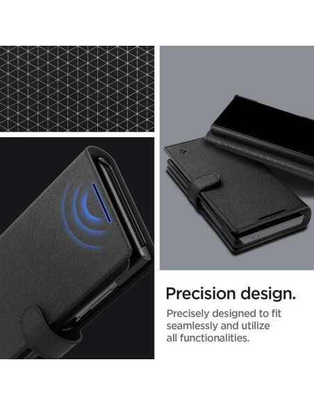 SPIGEN Étui pour SAMSUNG S24 Ultra noir