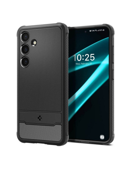 SPIGEN Coque Rugged Armor pour SAMSUNG S24 PLUS noir mat