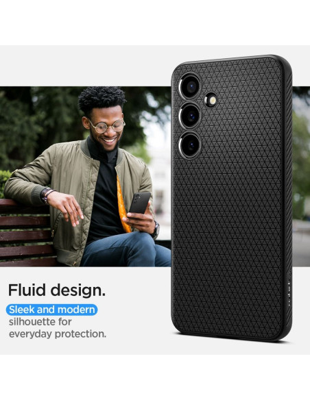 SPIGEN Liquid Air Coque pour SAMSUNG S24 PLUS noir mat