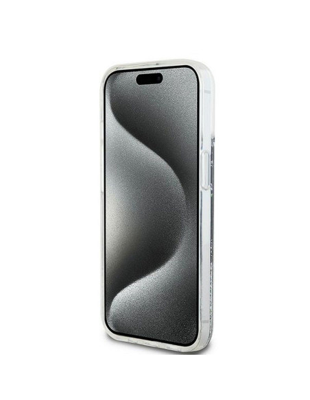 Coque DKNY pour IPHONE 14 DKHCP14SLBNAEK (DKNY HC Liquid Glitters W/Arch Logo) noir