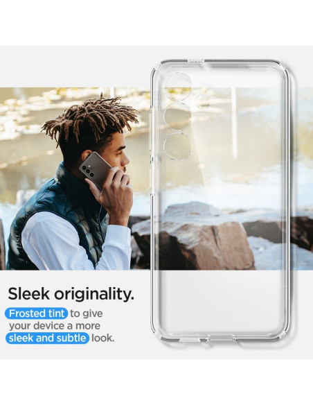 Coque SPIGEN Ultra Hybride pour SAMSUNG S24 PLUS clair comme de l'eau de roche