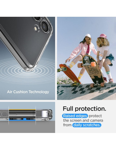 Coque SPIGEN Ultra Hybride pour SAMSUNG S24 PLUS clair comme de l'eau de roche