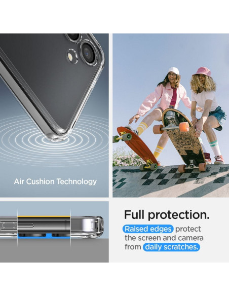 Coque SPIGEN Ultra Hybride pour SAMSUNG S24 PLUS clair comme de l'eau de roche