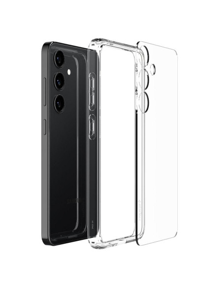Coque SPIGEN Ultra Hybride pour SAMSUNG S24 PLUS clair comme de l'eau de roche