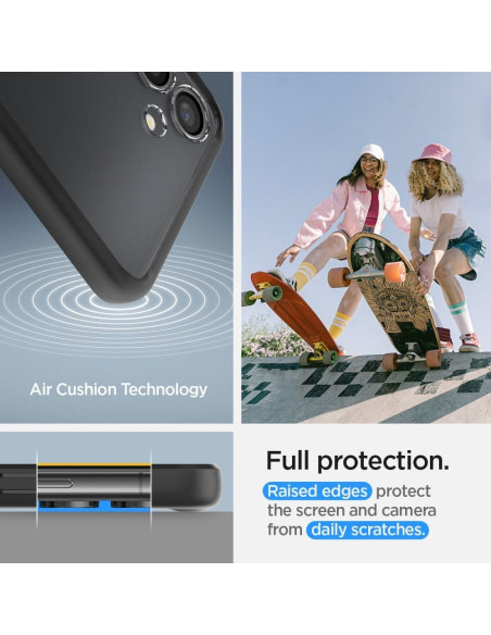 Coque SPIGEN Hybride pour SAMSUNG S24 PLUS mat noir