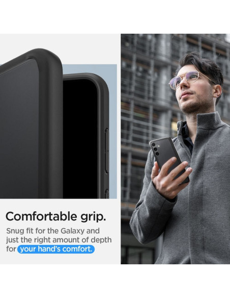 Coque SPIGEN Hybride pour SAMSUNG S24 PLUS mat noir