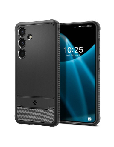 SPIGEN Coque Rugged Armor pour SAMSUNG S24 noir mat