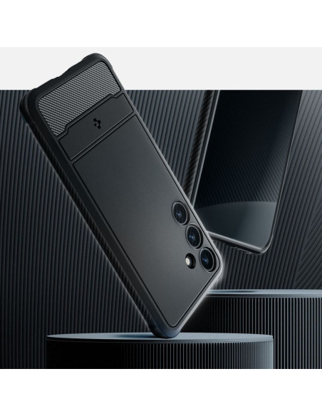 SPIGEN Coque Rugged Armor pour SAMSUNG S24 noir mat