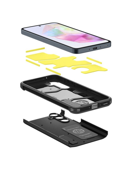 SPIGEN Coque Tough Armor pour SAMSUNG A35 5G noir