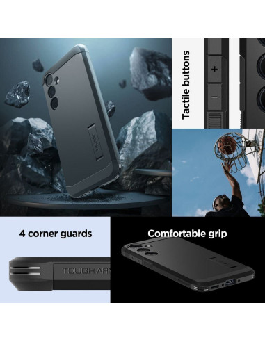 SPIGEN Coque Tough Armor pour SAMSUNG A35 5G noir