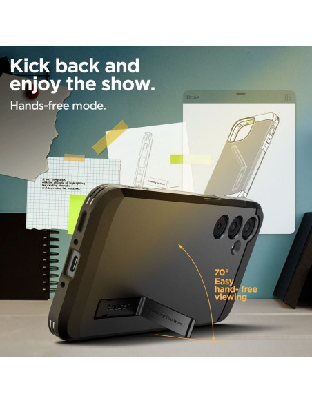 SPIGEN Coque Tough Armor pour SAMSUNG A35 5G noir
