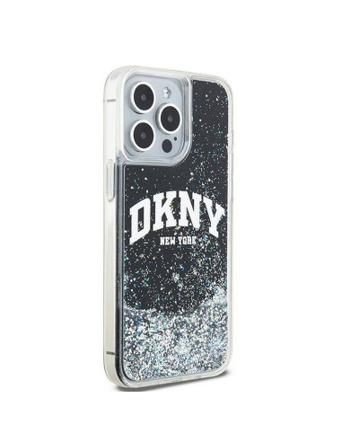 Coque DKNY pour IPHONE 14 Pro Max DKHCP14XLBNAEK (DKNY HC Liquid Glitters W/Arch Logo) noir