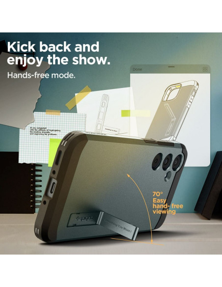 SPIGEN Tough Armor for SAMSUNG A35 5G abyss green