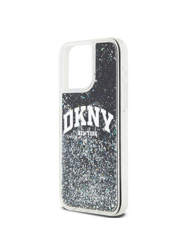 Coque DKNY pour IPHONE 14 Pro Max DKHCP14XLBNAEK (DKNY HC Liquid Glitters W/Arch Logo) noir