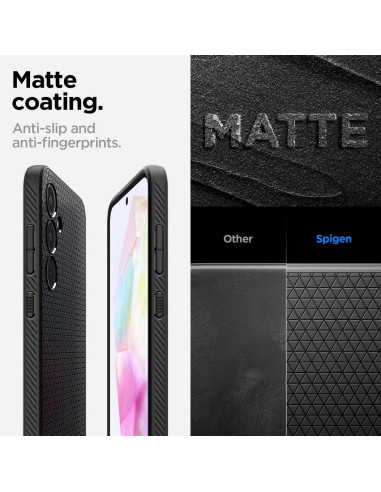 SPIGEN Liquid Air Coque pour SAMSUNG A35 5G noir mat