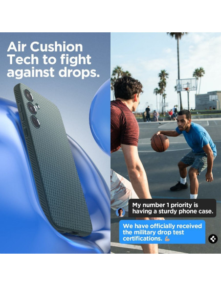 SPIGEN Liquid Air for SAMSUNG A35 5G abyss green
