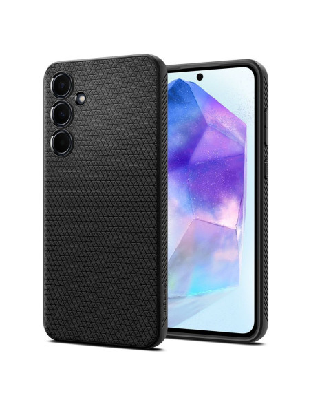 SPIGEN Liquid Air Coque pour SAMSUNG A55 5G noir mat