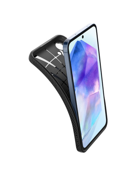 SPIGEN Liquid Air Coque pour SAMSUNG A55 5G noir mat