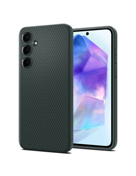 SPIGEN Liquid Air Coque pour SAMSUNG A55 5G vert abysse