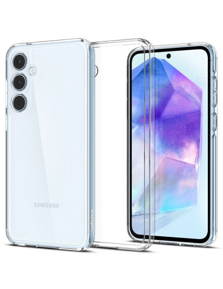 SPIGEN Ultra Hybrid Coque pour SAMSUNG A55 5G transparent