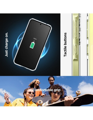 SPIGEN Ultra Hybrid Coque pour SAMSUNG A55 5G transparent