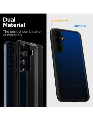 SPIGEN Ultra Hybrid Coque pour SAMSUNG A55 5G noir mat