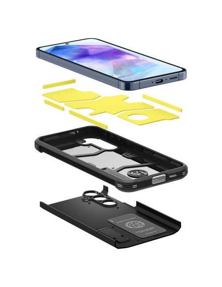 SPIGEN Coque Tough Armor pour SAMSUNG A55 5G noir