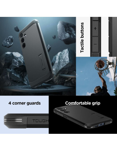 SPIGEN Coque Tough Armor pour SAMSUNG A55 5G noir