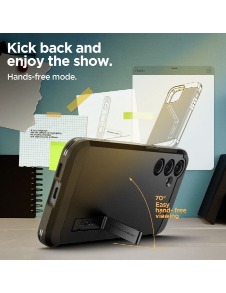 SPIGEN Coque Tough Armor pour SAMSUNG A55 5G noir