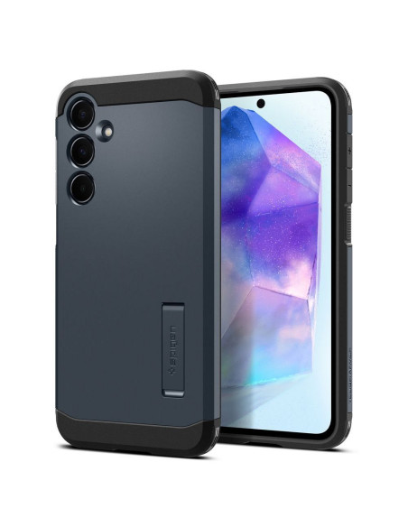 Coque SPIGEN Tough Armor pour SAMSUNG A55 5G metal slate