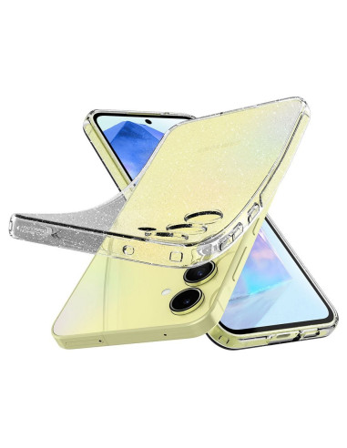 SPIGEN Liquid Glitter Crystal Coque pour SAMSUNG A55 5G transparent