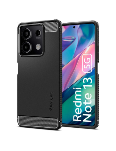 SPIGEN Coque Rugged Armor pour XIAOMI REDMI NOTE 13 5G noir mat