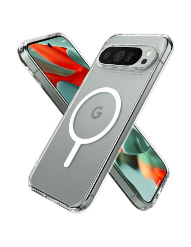 Case SPIGEN Ultra Hybrid Onetap Ring MagSafe for GOOGLE Pixel 9 Pro white