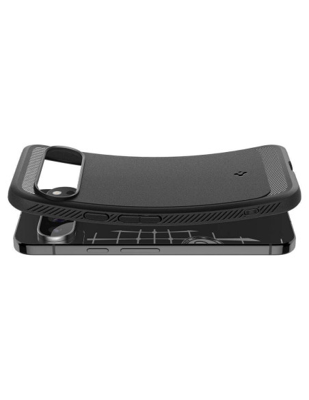 Case SPIGEN Rugged Armor for GOOGLE Pixel 9 Pro XL matte black