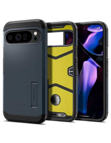 Case SPIGEN Tough Armor for GOOGLE Pixel 9 Pro XL metal slate